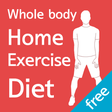プログラムのアイコン：Home diet exercise free(b…