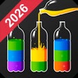 أيقونة البرنامج: Soda Sort -Color Puzzle G…