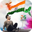 Ikon program: Republic Day Photo Editor