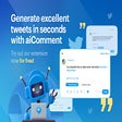 Icoon van programma: aiComment - Twitter / X.c…