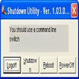 Icon of program: Shutdown Utility