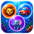 프로그램 아이콘: Bubble Word Jam: Sort Puz…