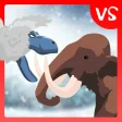 T-Rex Fights Mammoth