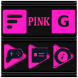 Pink and Black Icon Pack Free
