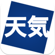 プログラムのアイコン：天気と天気予報アプリ　らくらくウェザーニュース　