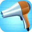 Relaxing hair dryer (sound effect)