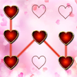 Иконка программы: Heart Pattern Lock Screen