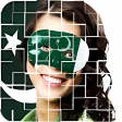 14 August Photo App - Pakistan Flag face