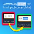 AutoHighlight Input