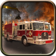 أيقونة البرنامج: Fire Truck Rescue Simulat…