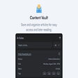 أيقونة البرنامج: Content Vault