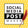 Post Maker Content Creator Graphic Design App icon
