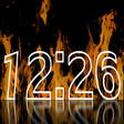 程序图标：Fire Clock Live Wallpaper