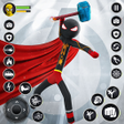 Ícone do programa: Stickman Hammer Grand Gan…