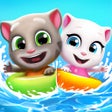 أيقونة البرنامج: Talking Tom Pool - Puzzle…
