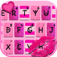 Programikonen: Pink Girly Love Keyboard …