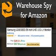 Ícone do programa: Warehouse Spy for Amazon