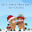ไอคอนของโปรแกรม: Cute Christmas Bull Diffe…