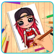 Иконка программы: How To Draw Dolls