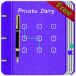 Diary with Lock 2019 icon