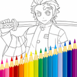 Иконка программы: Demon Slayer Game Colorin…