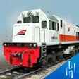 Programın simgesi: Indonesian Train Simulato…