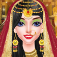 プログラムのアイコン：Indian Bridal- Makeup Dre…