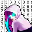 程序图标：Pixel Art Number : Superh…