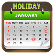 Иконка программы: Indian Holiday Calendar