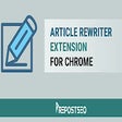 프로그램 아이콘: Article Rewriter for Chro…