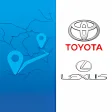Toyota Lexus QRcode Map Update