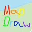 ไอคอนของโปรแกรม: MapDraw: Draw on maps