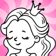 プログラムのアイコン：Coloring pages for little…