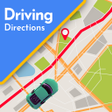 Иконка программы: Driving Directions: GPS M…