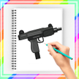 プログラムのアイコン：How to Draw Weapons Easil…