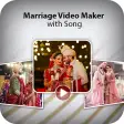 Marriage video maker with song