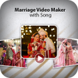 Ikona programu: Marriage video maker with…