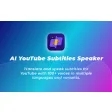 AI Speak Subtitles for YouTube