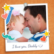 プログラムのアイコン：Fathers Day Photo Frames