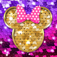 Programikonen: Minni Mouse Sequin Flip