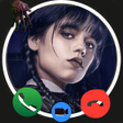 Wednesday Addams Fake Call Vd icon
