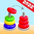Color Stack Puzzle: Hoop Sort