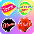Programikonen: Name Sticker Maker - Chat…