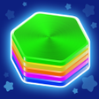 Programın simgesi: Color Sort Hexagon