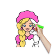 Stickers DIY - Drawing Game