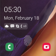 Programikonen: Lock Screen Note 20 Style