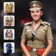 Иконка программы: Woman Police Suit Photo E…