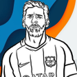 أيقونة البرنامج: Coloring Football Players