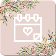 Programikonen: Wedding Countdown Boho Vi…