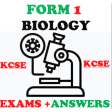Biology Form 1 Exams  Answers